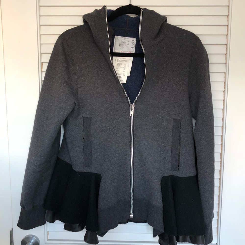 Zip up hoodie sweatshirt